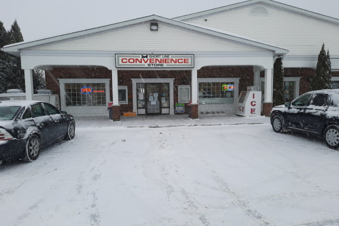 Outside view of the store