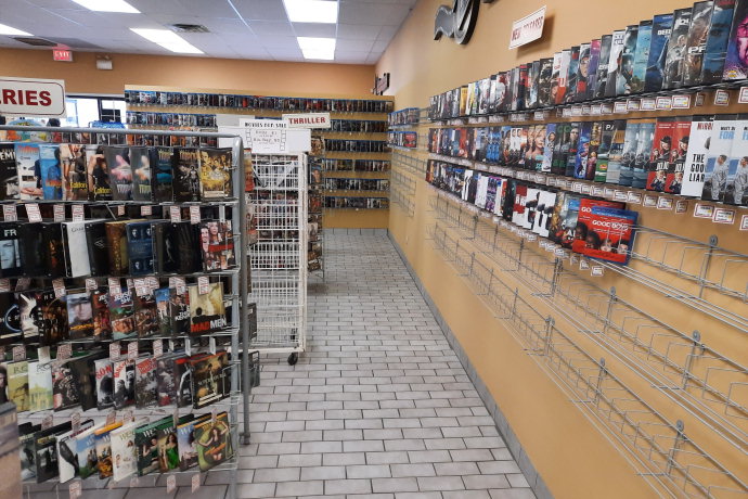 Inside the store